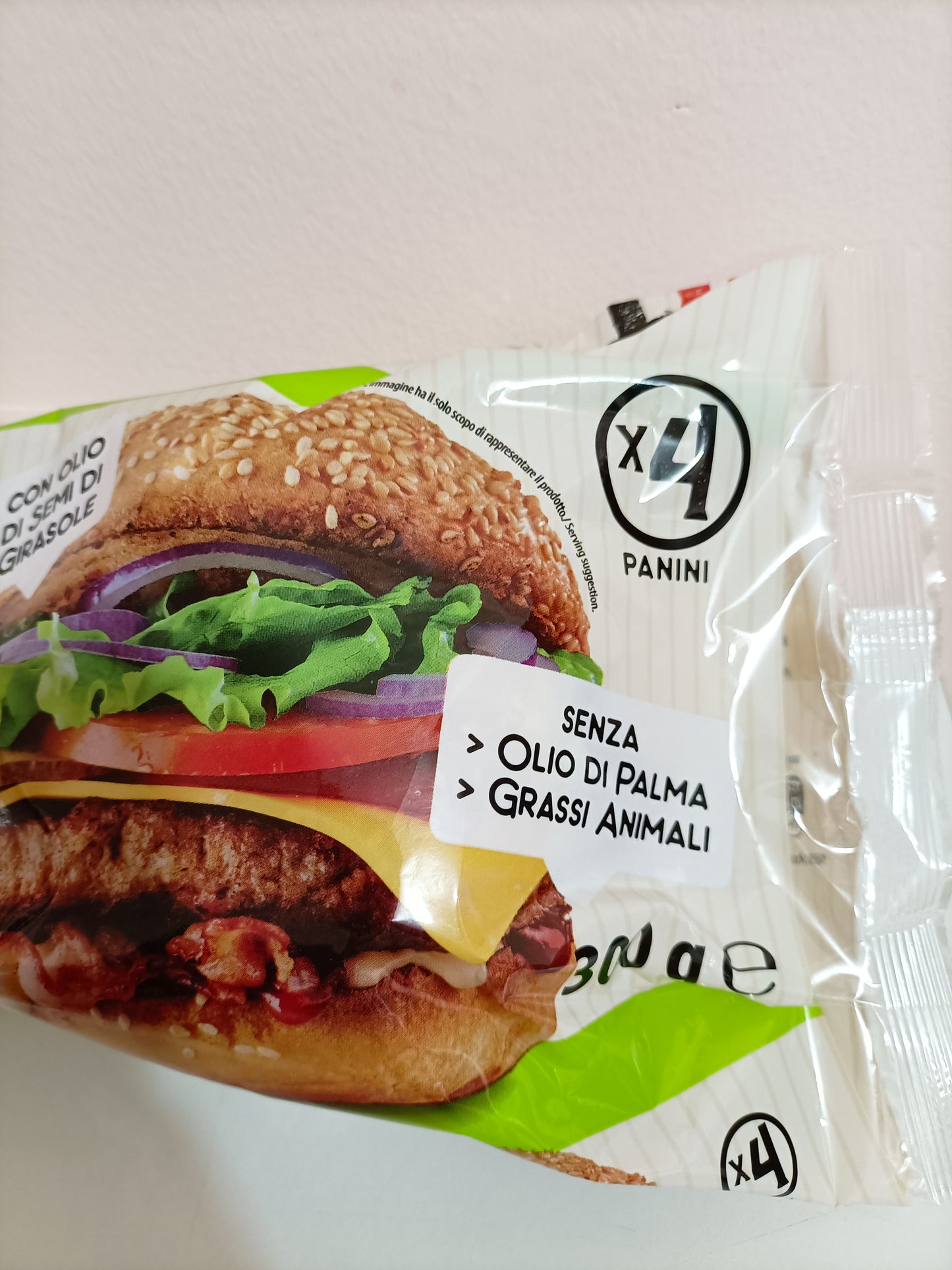 Confezione hamburger